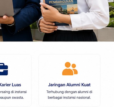 Mahasiswa membaca materi di perpustakaan